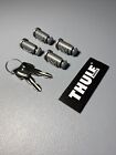 Thule One-key System Lock Cylinders  pack Of 4   -  Thule Lock Set 4 Pack  new 