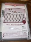 Christmas Tablecloth With 6 Napkins 69 X 104 Oblong Cotton Fabric Nip