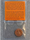Zimbabwe 1 Cent Coin 1997 Uncirculated Hyperinflation Theme Story Card