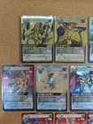 Digimon Card Alpha 22 Card Lot Digimon Trading Card Game Used Nice Condition