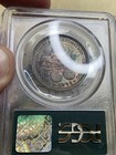 1893 Columbian Exposition Half Dollar Commemorative Au58 Cac Ogh Toned