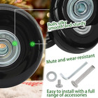Luggage Wheels Replacement Set Of 2  45mm X 18mm Suitcase Wheels Replacement Rub