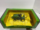 John Deere 345 Garden Tractor W Snow Blower  Mower   Front Blade 1 16 By Ertl