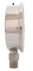 4  Oil Filled Pressure Gauge  All Ss  1 2  Npt  Lower Mount  0-300psi