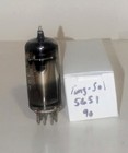 Vintage Tested Strong Tung- Sol 5651 Amp Audio Radio Tv Vacuum Tube