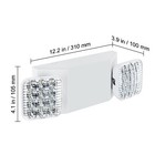 6 12 24pcs Commercial Emergency Light Led Exit Lighting Fixtures Backup Battery