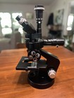 Rare Vintage Wild Heerbrugg Swiss Inverted Lab Microscope     V 1 25x Assembly