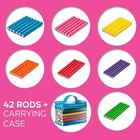 Salon Heatless Flexible Hair Rollers Curlers 42-pack 7  Soft Foam Flexi Twist Cu