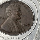 1939 Encased Wheat Cent Gamler s Diamond Importers Ny 20th Anniversary Good Luck