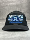Vintage 1991 Toronto Argonauts Cfl Grey Cup Champions Starter Snapback Hat Osfa