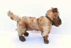 Antique Steiff Dog  snip  1920s 1930s Button Mohair Vintage Standing Terrier 7 5