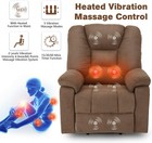 Esright Elderly Power Lift Electric Recliner Chair Heated Vibration Massage Sofa