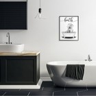 Stupell Elephant Bath Animal Bath Tub Sketch Cleanliness White 16 X 20