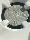 Crusaders  Antioch  Bohemond Iv  1202-1232 Ad  Silver Denier  Ngc Vf Details