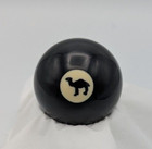 Camel Vintage 8 Ball Black And White Pool Ball New