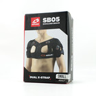 Evs Sb05 X-strap Bilateral Shoulder Stabilizer Brace Black Small   Open Box