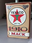 Ertl 1910 Mack Texaco Tanker Locking Coin Bank Die Cast Metal New Sealed