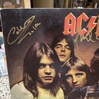 Acdc Highway To Hell Lp Originally Autographed By 4 Members