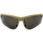 Epoch Eyewear Grunt Tactical Shooting Safety Sunglasses Tan Frames Smoke Lenses