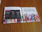 2013 Bath And Body Works Brochure Expired Coupons 18 Pages Booklet Collectible