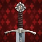 The Accolade Sword Of The Knights Templar - Handmade Medieval Replica  Scabbard