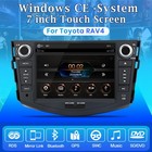 For Toyota Rav4 2006-2012 Car Stereo Radio Cd Dvd Player 2din Gps Navi Bluetooth