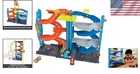 Hot Wheels City Track Set With Transforming Race Tower And Car Kids Race Playset