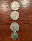 Large Lot Of 40  Vintage World Coins Netherlands Juliana Gulden  Mexico  Germany