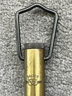 Vintage Salter Brass Pocket Spring Balance Scales With Hook Troy Ounces 0-3 Kgs