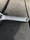 Vintage Ridgid 704 4    Adjustable Wrench  Ridge Tool Co  Usa Plated Crescent Old