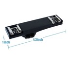 Lusana Studio Ttl Flash Hot Shoe Bracket For Canon Dslr Cameras And Flashguns