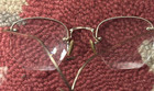 Vintage Shuron S c Usa Gold Filled Hanger Frame Eyeglasses With Case