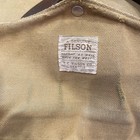 Filson 257 Rugged Twill Large Briefcase W  Lock   Talon Era   Made In Usa   Rare