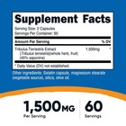 Nutricost Tribulus Terrestris Extract 1500mg  120 Capsules  60 Servings  Non-gmo