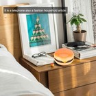 Wired Phone hamburger Telephone Fixed Corded desktop Phone For Home Decoration