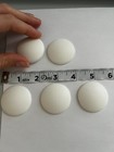 5 Pcs Rubber Door Knob Stopper Bumper Kitchen Home Wall Protector Round Shaped