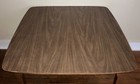 Vintage Mcm Mid Century Modern Small Walnut Formica Table