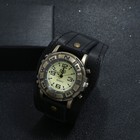 Band For Men Punk Vintage Bracelet Wristwatch Wide Leather Strap Male Watch