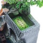 Tabletop Rockery Fountain Mini Waterfall Indoor Desktop Water Fountain Ornament