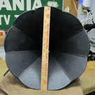 Vintage Western Electric 360 Microphone On A Morning Glory Horn  Not Working