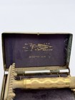 1923 Gillette New Standard Gold New Improved De Safety Razor  seriel  346894b 