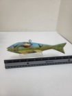 Fish Decoy With Hand Painted Pheasant Scene 2rts 2023