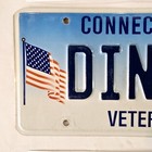 Connecticut Vanity Veteran License Plate     free         Din Bay   Personalized Tag 