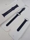 Apple Watch Silicone Sport Wrist Band W stainless Steel Pin  40mm  Deep Navy