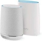 White - Netgear Orbi Mesh Ac3000 Rbr50 Rbs40v Smart Voice Speaker Built In