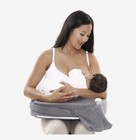 My Brest Friend  Deluxe Nursing Pillow - Evening Gray