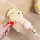 Cute Toothpaste Squeezer Holder Dispenser Wall Mounted Bathroom Toothbrush Gift