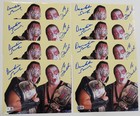 Demolition Ax   Smash Signed 8x10 Photo Wwe Bas Coa Wwf Tag Team Belts Picture