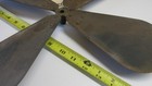 Antique  Brass 16    Unknown Maker Oscillating Fan Replacement Part 4 Blade Lot B