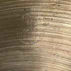 Vintage Avedis Zildjian 18  Crash Cymbal 1st Stamp 1718g Made In Usa